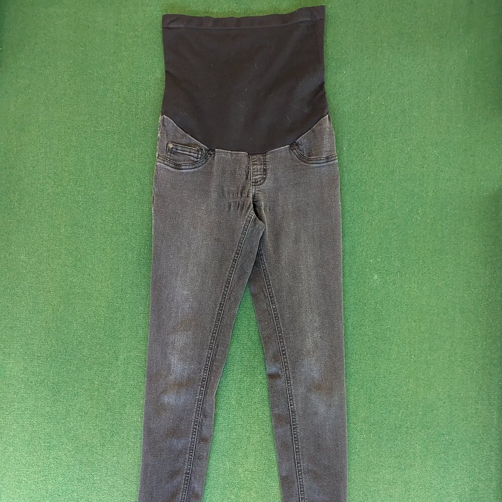 Indigo Blue Faded Black Skinny Jeans XS - Picture 1 of 8
